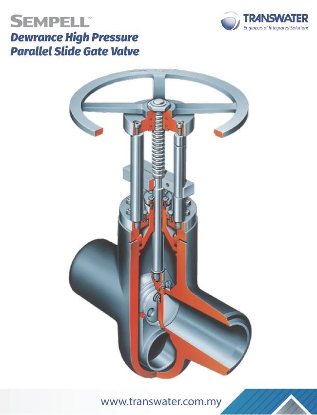 Dewrance high pressure parallel TRANSWATER