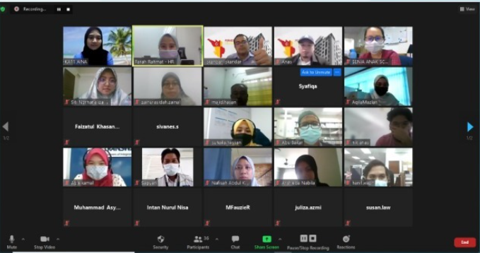 Online Training with SOCSO TRANSWATER