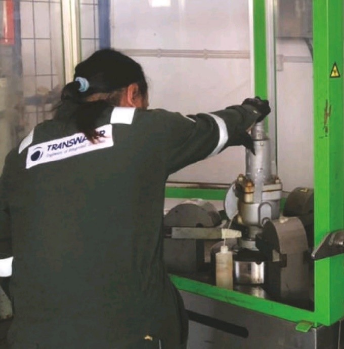 PSV PRV Testing Callibration for OCIM PS1 2022 Turnaround 2 TRANSWATER